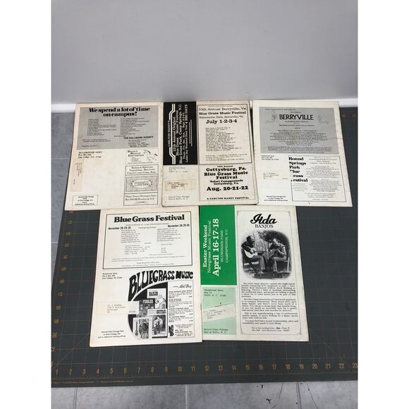 Muleskinner News Bluegrass Music Magazine 1-1973 2-1974 2-Vol 6 No 11 & 12 - Picture 6 of 9